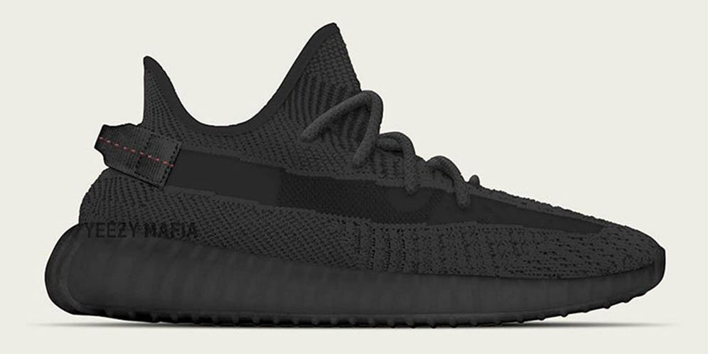 adidas Yeezy Boost 350 v2 Akan Hadir dalam Warna Hitam